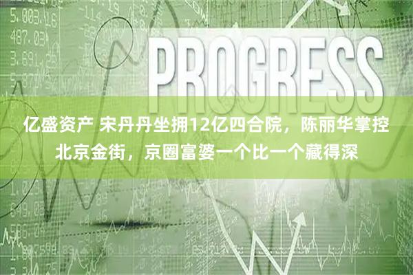 亿盛资产 宋丹丹坐拥12亿四合院，陈丽华掌控北京金街，京圈富婆一个比一个藏得深